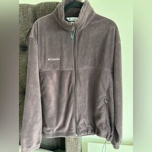 Columbia Fleece Jacket Dark Purple